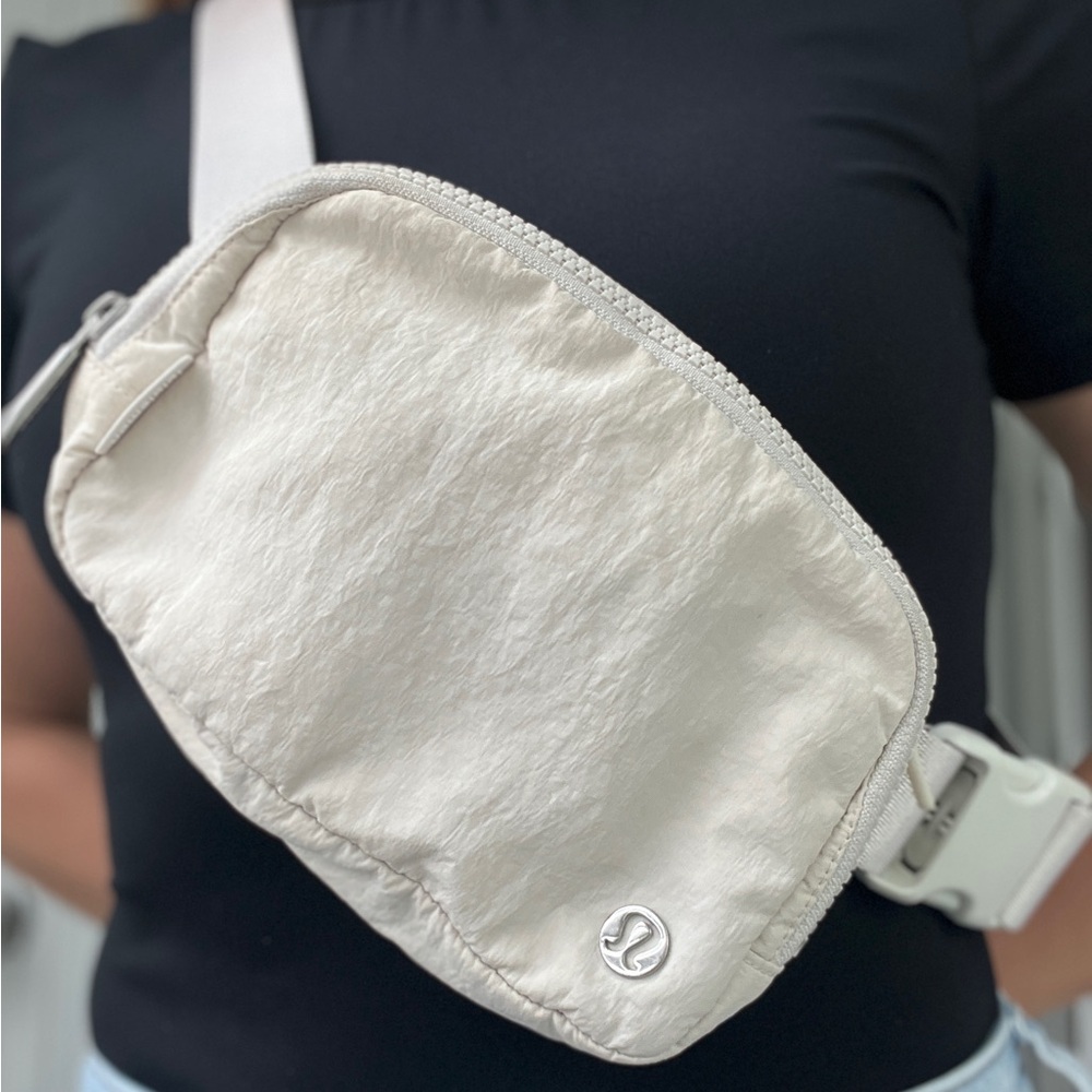 Lululemon Cream Crossbody Bag